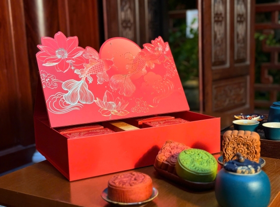 Hộp quà Lạc Ngư Vũ Môn 2 (4 bánh)