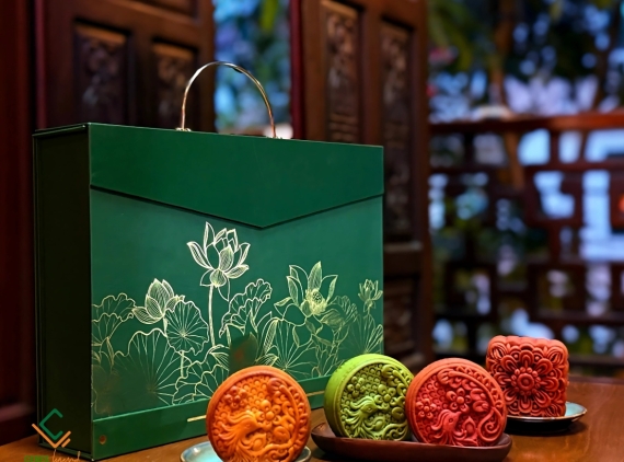 Hộp quà Liên Hoa Các 2 (4 bánh)