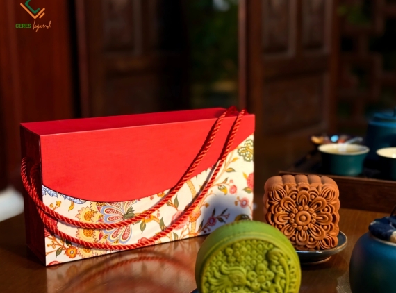 Hộp quà Nguyệt Hoa 1 (2 bánh)