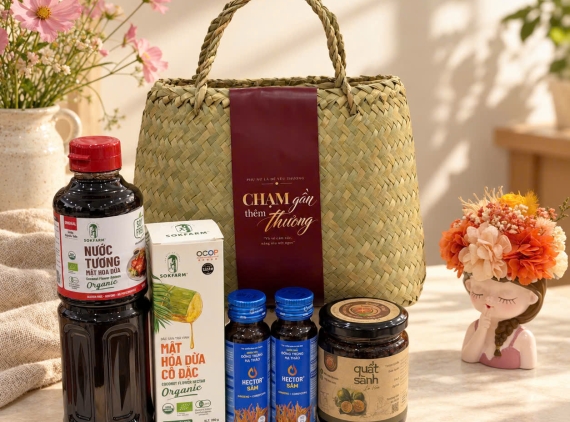 Set quà tặng 20/10 - Quà tặng mẹ