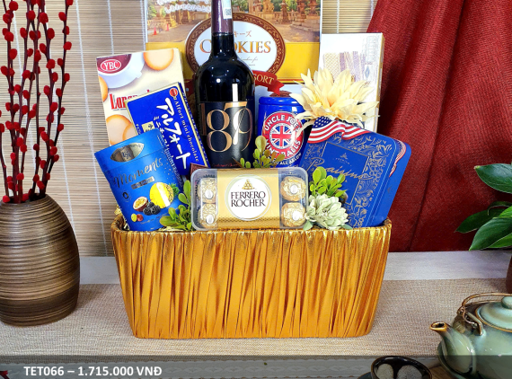 [Pre-order] Giỏ Quà Kim Lộc TET066