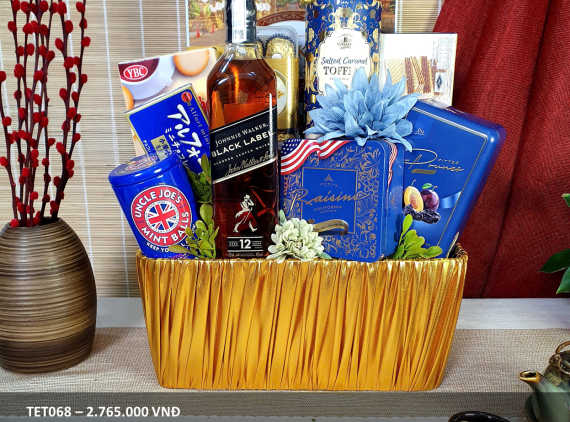 [Pre-order] Giỏ Quà Kim Lộc TET068