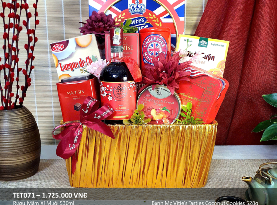 [Pre-order] Giỏ Quà Kim Lộc TET071