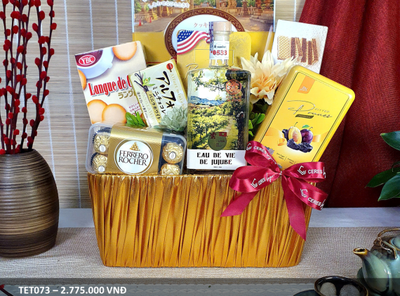 [Pre-order] Giỏ Quà Kim Lộc TET073