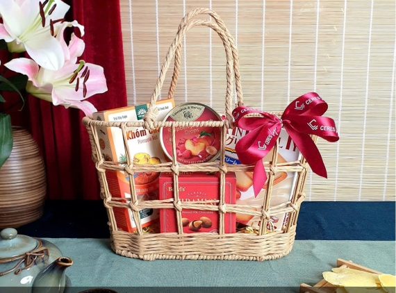[Pre-order] Giỏ quà Mộc Phúc TET096