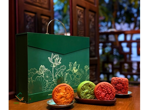 Hộp quà Liên Hoa Các 1 (4 bánh)
