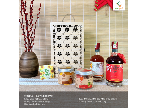 [Pre-order] Hộp quà Mầm Mai TET034