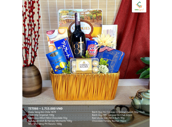 [Pre-order] Giỏ Quà Kim Lộc TET066