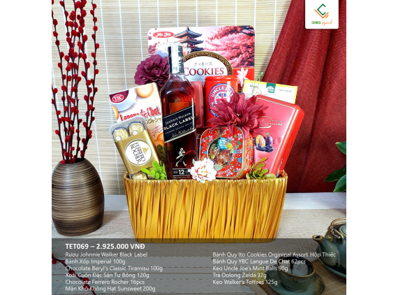 [Pre-order] Giỏ Quà Kim Lộc TET069