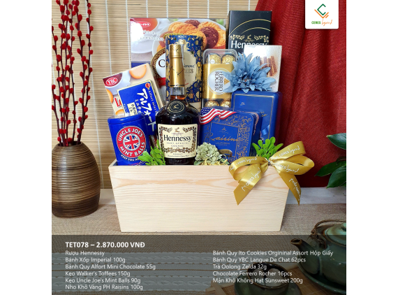 [Pre-order] Giỏ Quà Định Mộc TET078