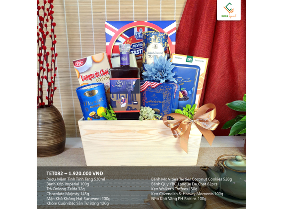 [Pre-order] Giỏ Quà Định Mộc TET082